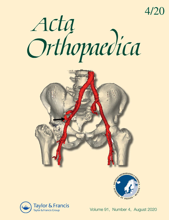 					View Acta Orthopaedica, Volume 91, Issue 4 (2020)
				
