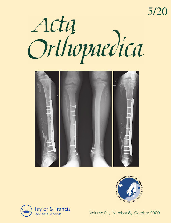 					View Acta Orthopaedica, Volume 91, Issue 5 (2020)
				