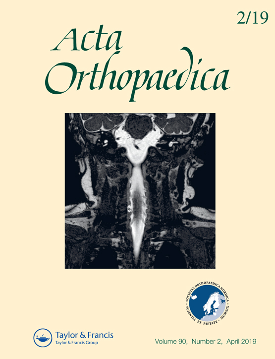 					View Acta Orthopaedica, Volume 90, Issue 2 (2019)
				