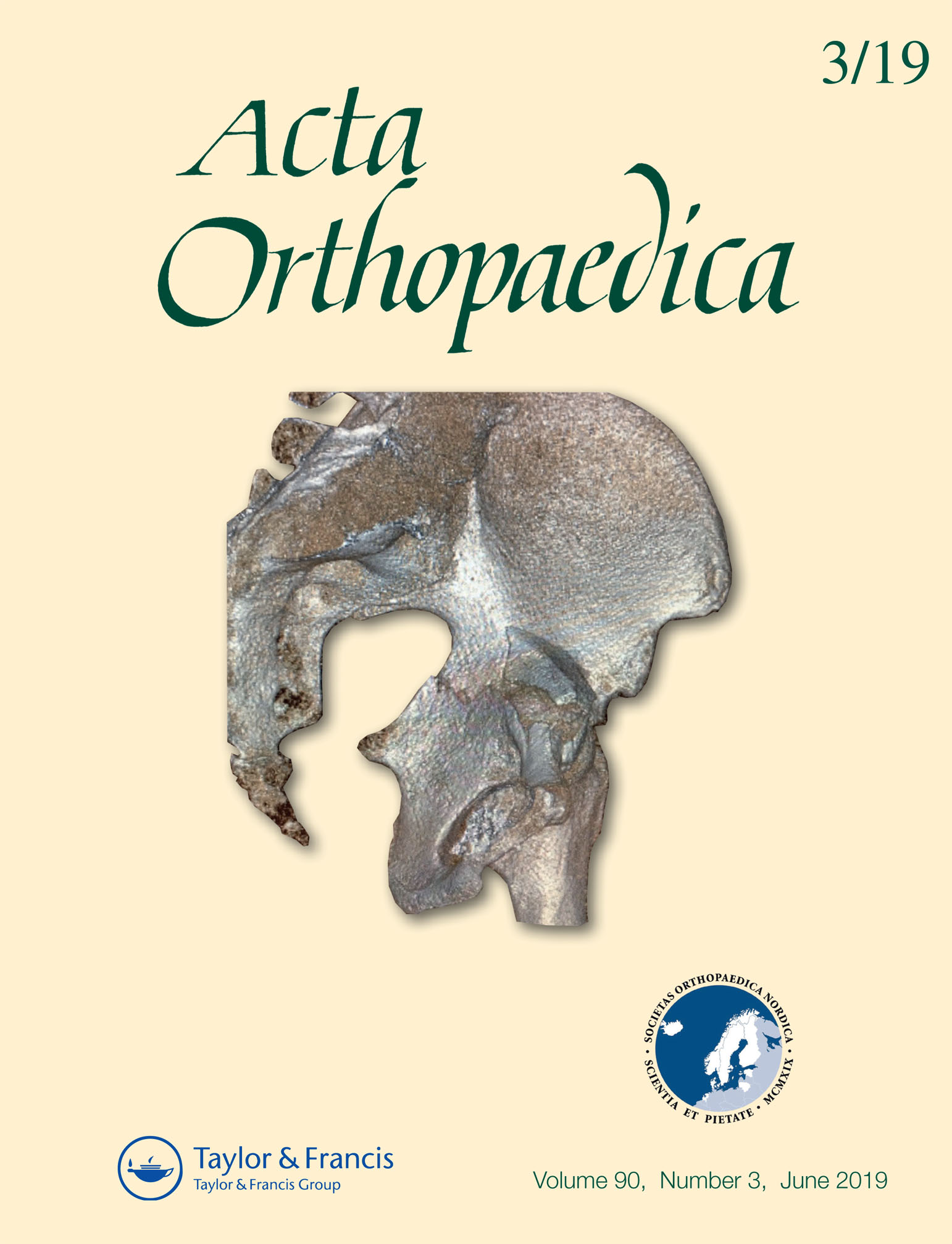 					View Acta Orthopaedica, Volume 90, Issue 3 (2019)
				