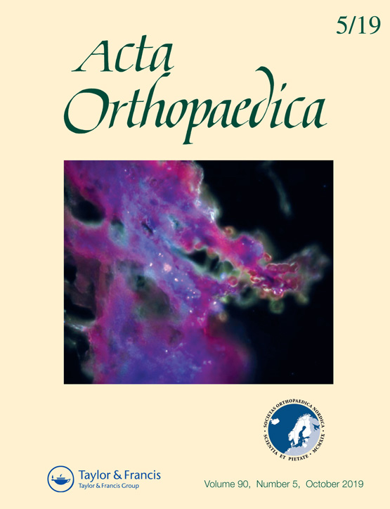 					View Acta Orthopaedica, Volume 90, Issue 5 (2019)
				