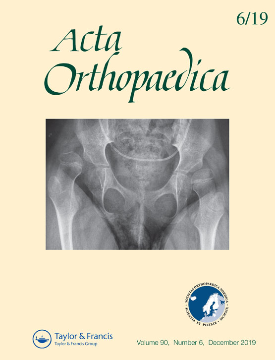 					View Acta Orthopaedica, Volume 90, Issue 6 (2019)
				