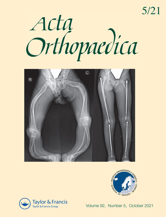 					View Acta Orthopaedica, Volume 92, Issue 5 (2021)
				