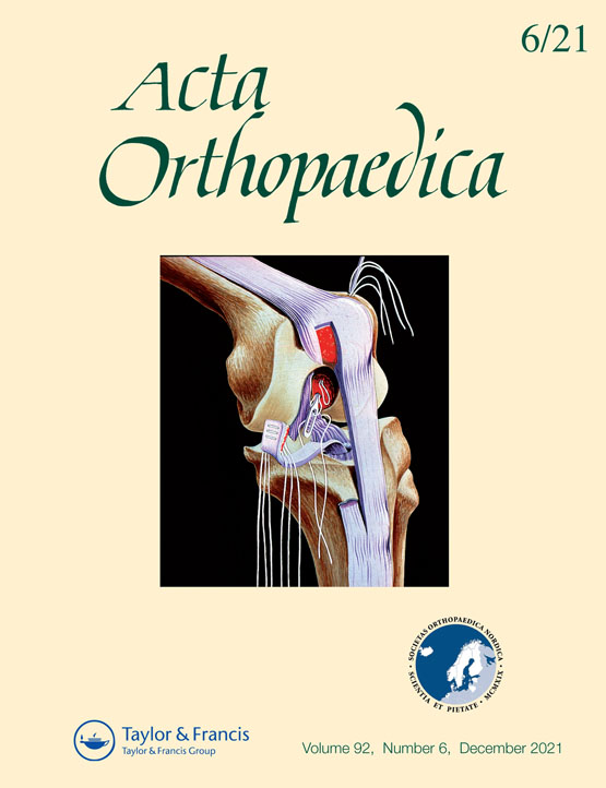 					View Acta Orthopaedica, Volume 92, Issue 6 (2021)
				