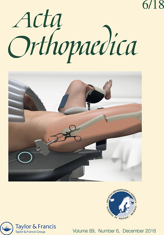 					View Acta Orthopaedica, Volume 89, Issue 6 (2018)
				