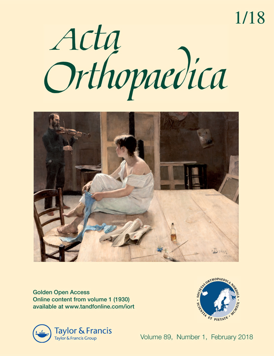 					View Acta Orthopaedica, Volume 89, Issue 1 (2018)
				